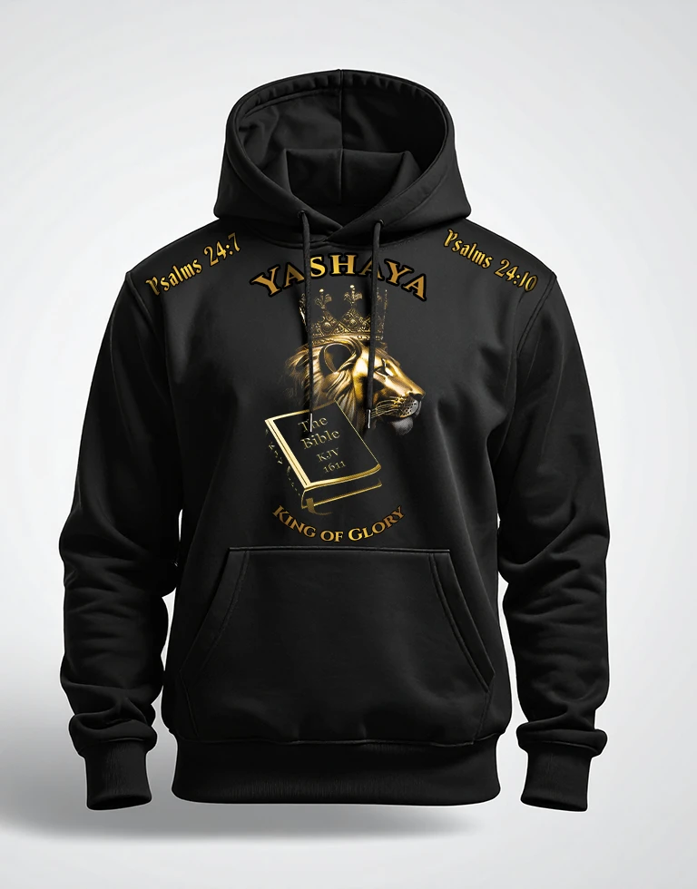 Yashaya King of Glory Hoodie - Image 2