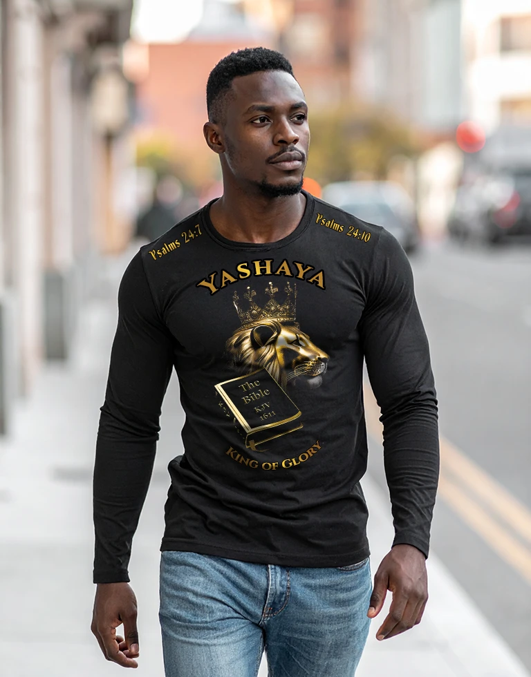 Yashaya King of Glory Long-Sleeve T-Shirt