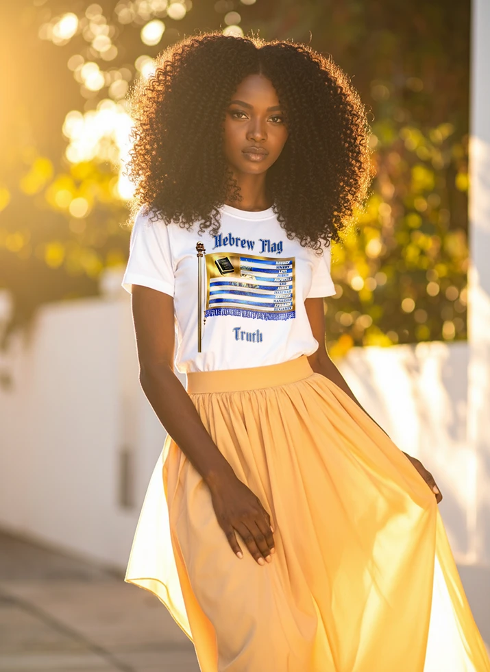 Hebrew Flag T-shirt - Image 2