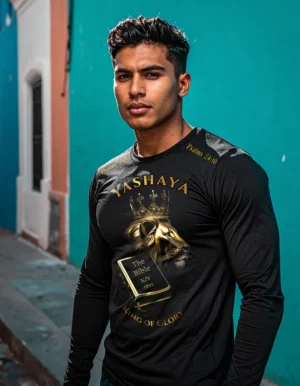 Yashaya King of Glory Long-Sleeve T-Shirt